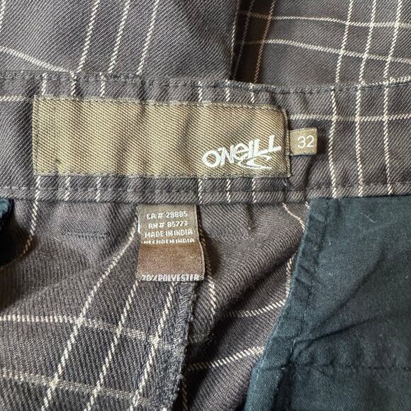 O'neill Brown Conquest Shorts Size 32 Y2K Casual - Picture 10 of 12